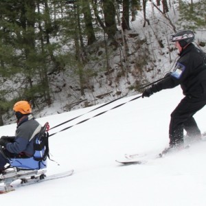 Skier and Instructor